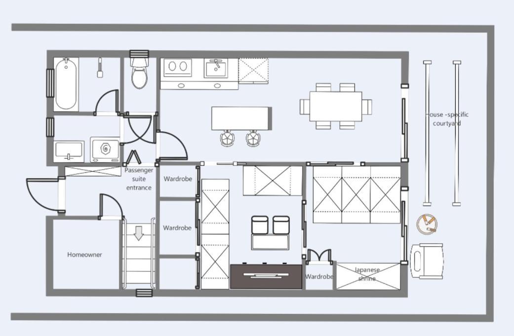Jr 66Sqm 1F Family Suite 2Ldk Jr Koiwa-Keisei Koiwa-Asakusa-Oshiage-Shinjuku-Ueno Tokio Buitenkant foto